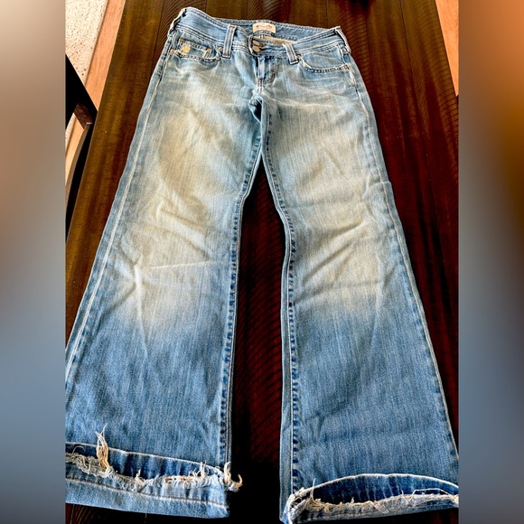 Abercrombie & Fitch Wide-Leg Jeans - Size 2 Regular - Picture 1 of 7